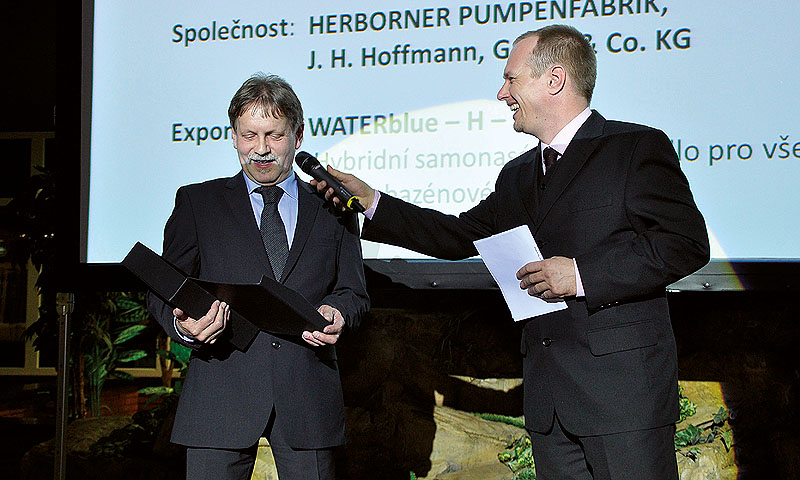 Preisübergabe Herborner Pumpentechnik