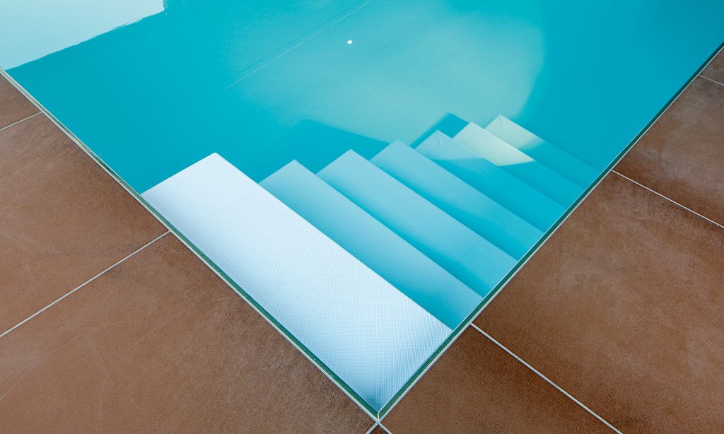 Pooltreppe, Foto: Tom Bendix