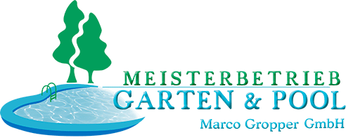 Logo professioneller Poolbauer Garten & Pool Marco Gropper GmbH