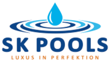 Logo professioneller Poolbauer SK Pools