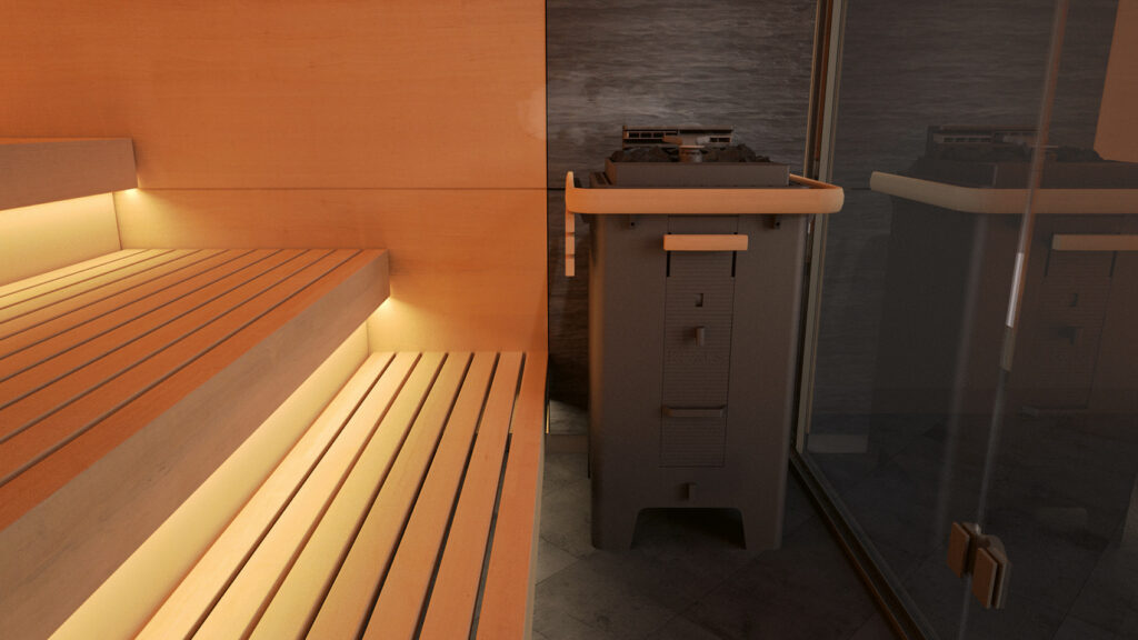 Sauna Klafs Ofen