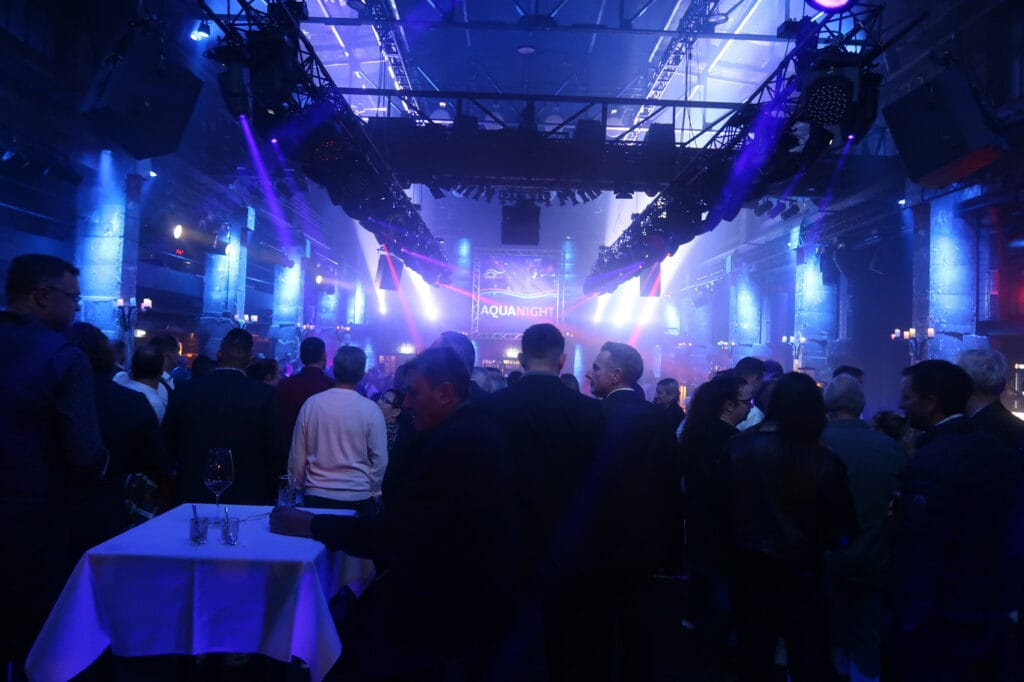 Aquanight Party zur Aquanale Messe