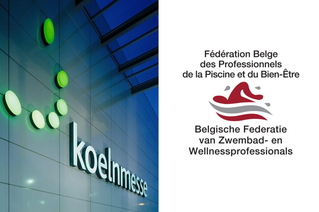 Koelnmesse und Schwimmbadverband aus Belgien